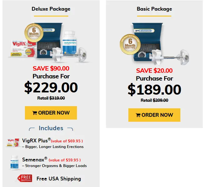 ProExtender Pricing